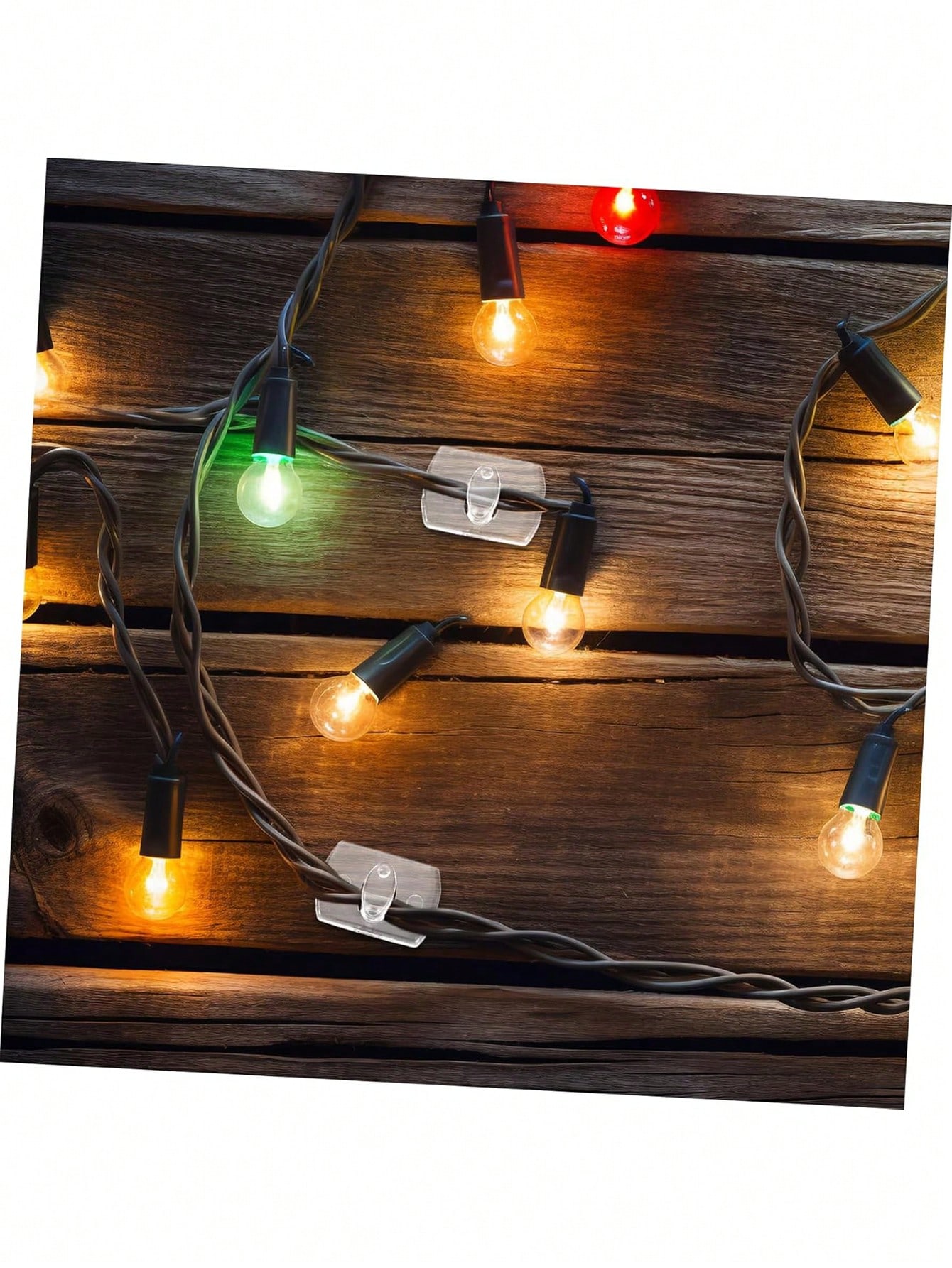 Home Decor Garland - 6/12/20/40pcs Mini Damage-Free Waterproof Wall Hooks