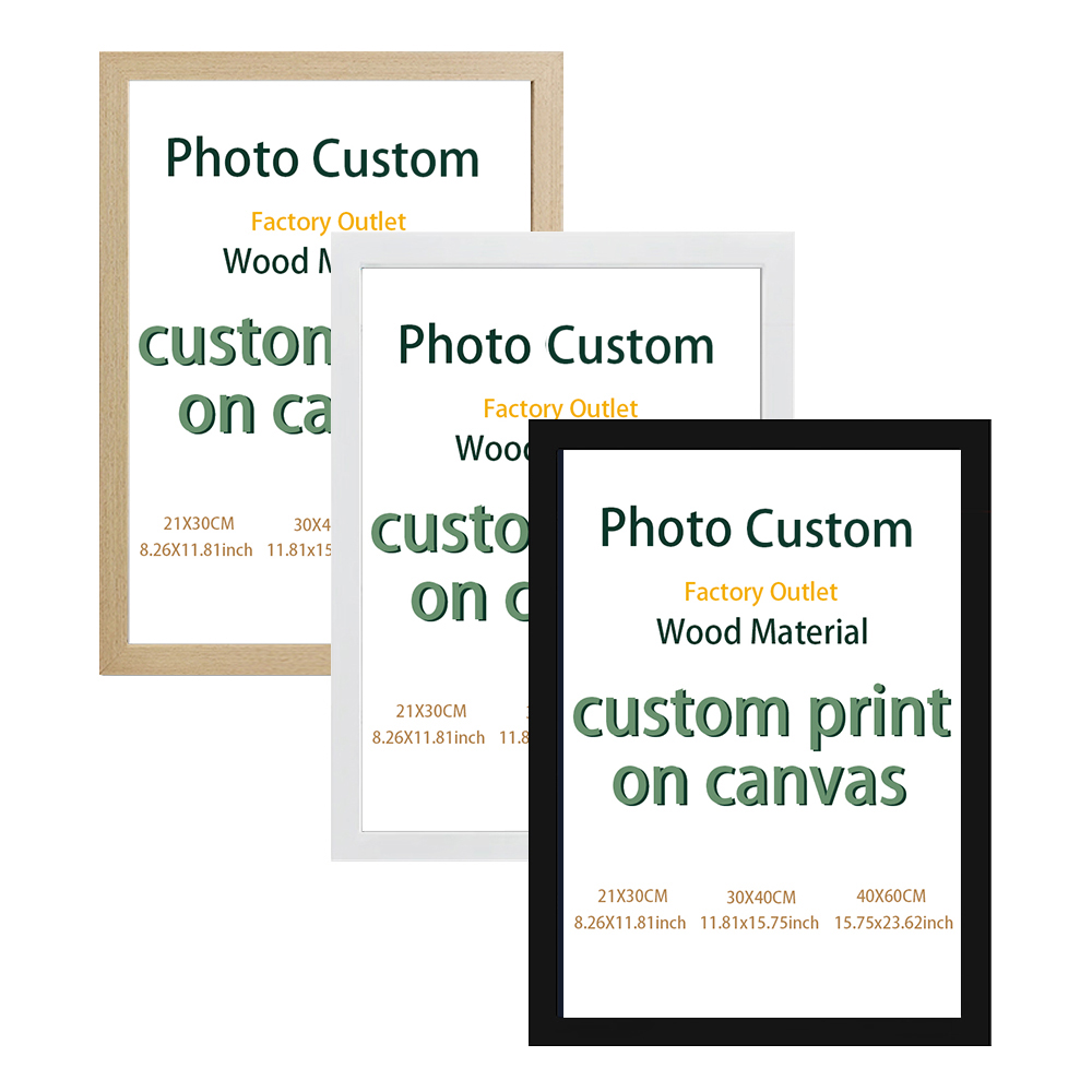 Home Decor Center - Customized canvas painting plus photo frame,high-definition