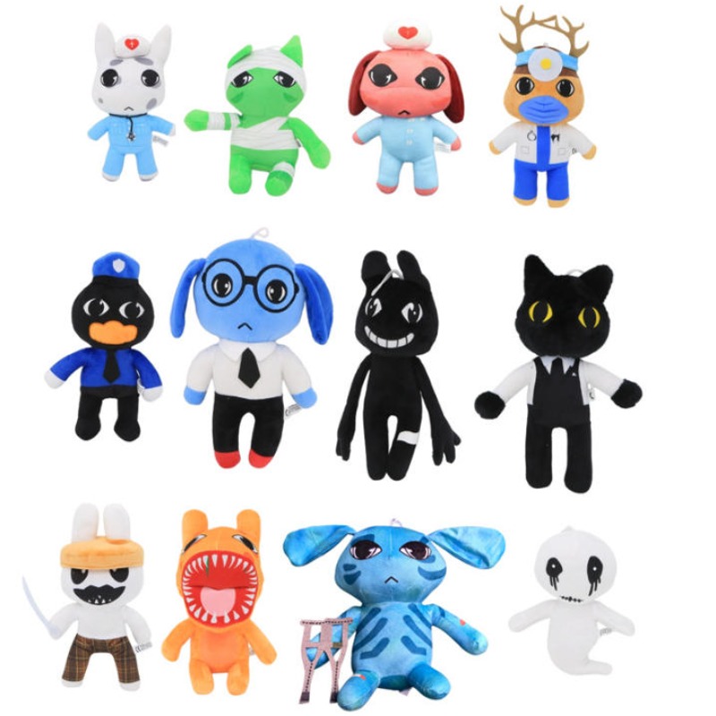 Home Decor Retailers - Horror Game Animal Hospital Plush Dolls,Soft