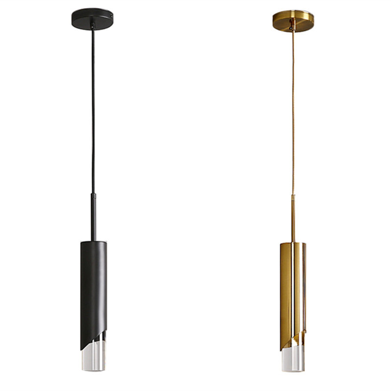 Hanging Moon Lamp - LED Pendant Light Gold Black Dimmable