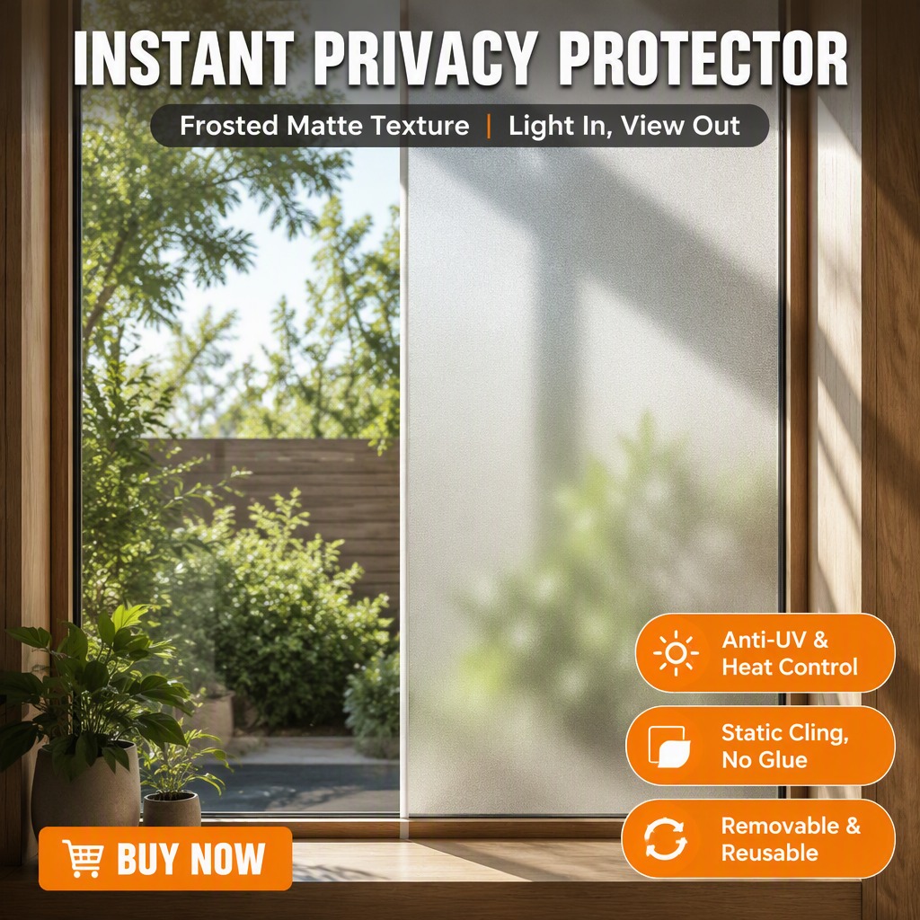 Home Decor Green - One Way Green Privacy Window Film