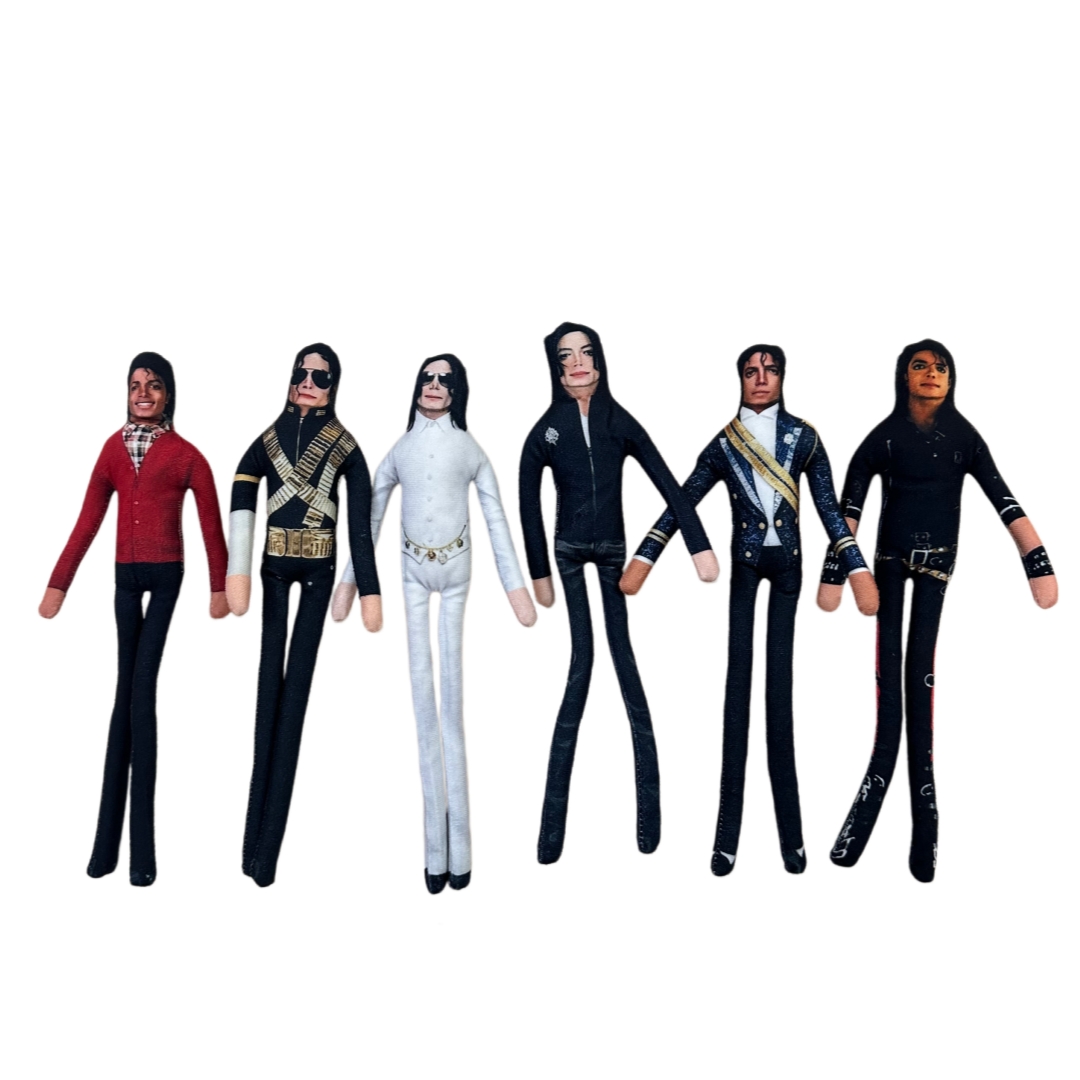 Home Decor Center - 1-6pcs Michael Jackson Cosplay Prop Doll