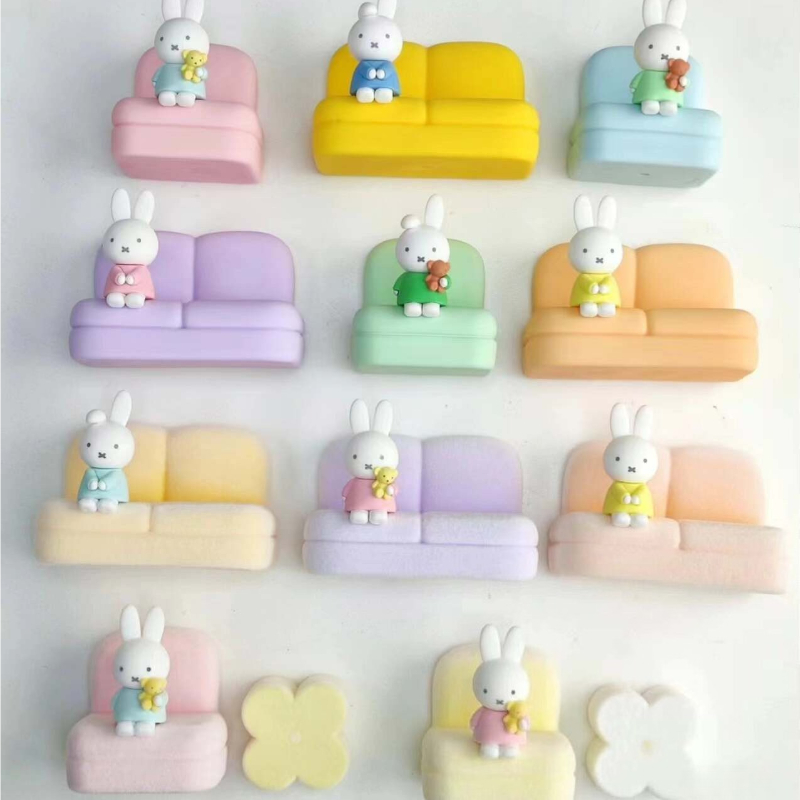 Cartoon Miffy Blind Box Toys S - Home Decor Sofa 评论和价格
