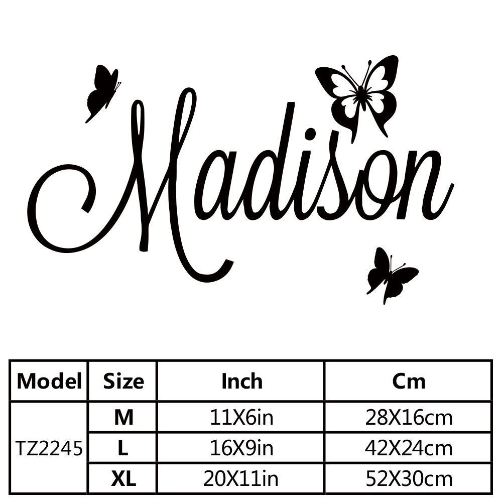 1pc New Design Personalize Cus - Home Decor Sticker 评论和价格