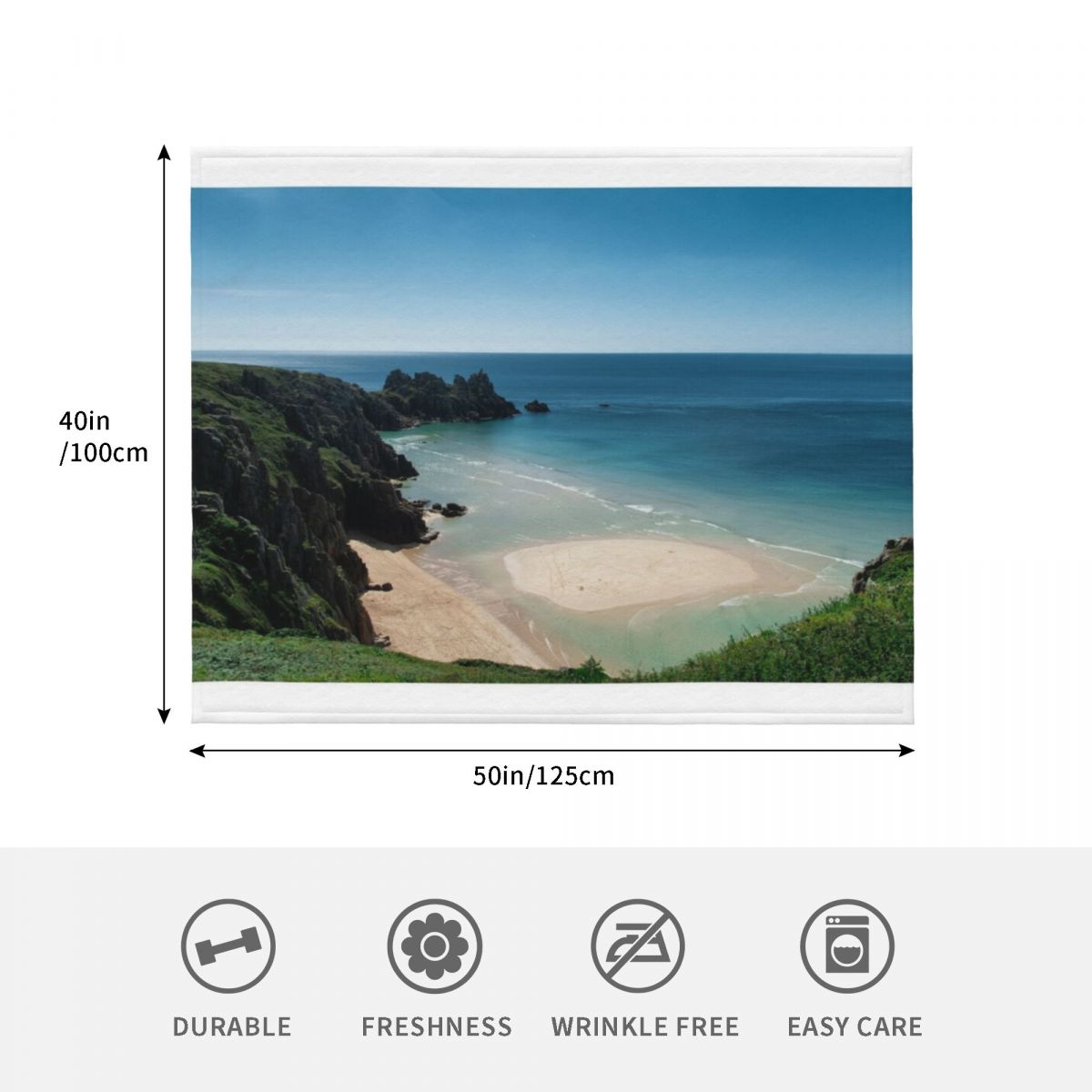 Pedn Vounder Beach Cornwall, P - Home Decor Locations 评论和价格