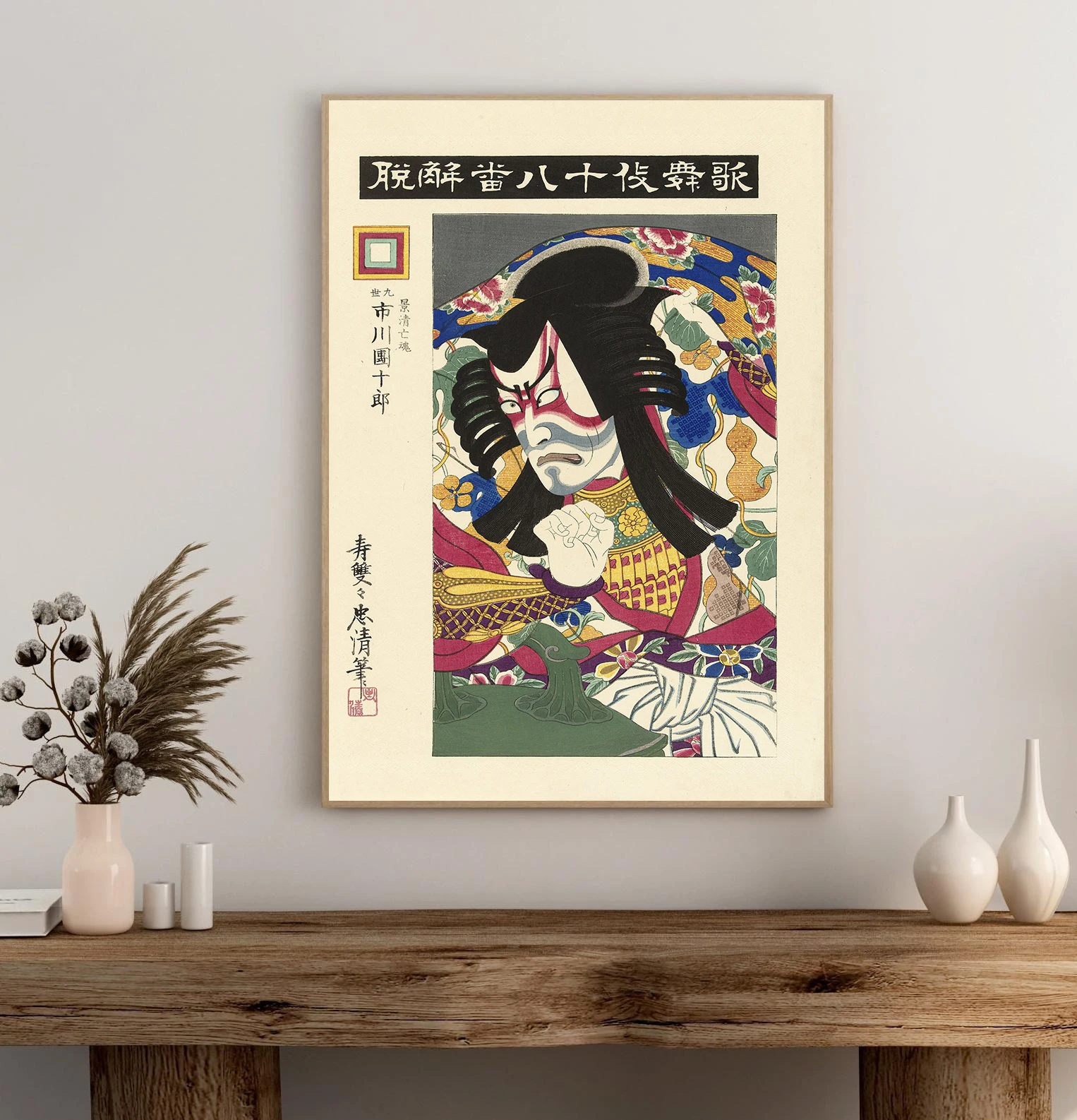 Canvas Painting Retro Japanese - Home Decor Essentials 评论和价格