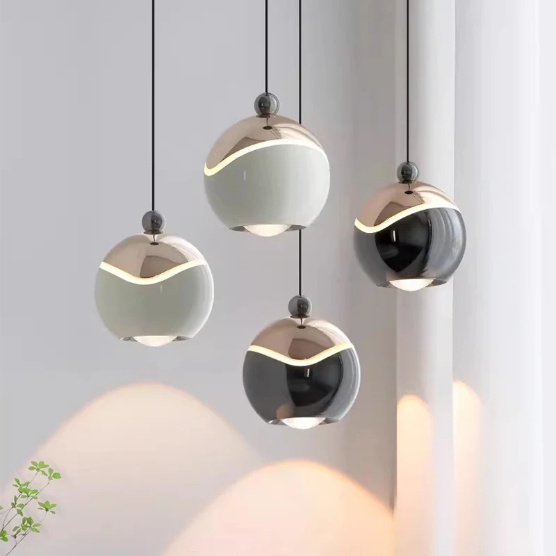 Nordic LED  Pendant Light Mini - Hanging Moon Lamp 评论和价格