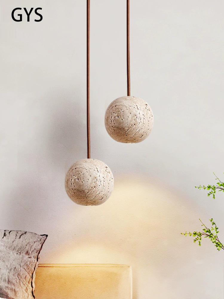 Led Pendant Lamp Stone Yellow  - Hanging Moon Lamp 评论和价格