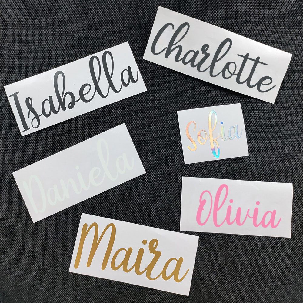 1PC Customizable Name Removabl - Home Decor Sticker 评论和价格