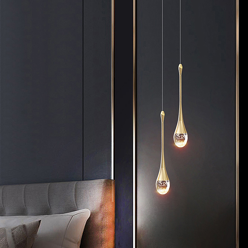 Nordic Crystal Ceiling Pendant - Hanging Moon Lamp 评论和价格