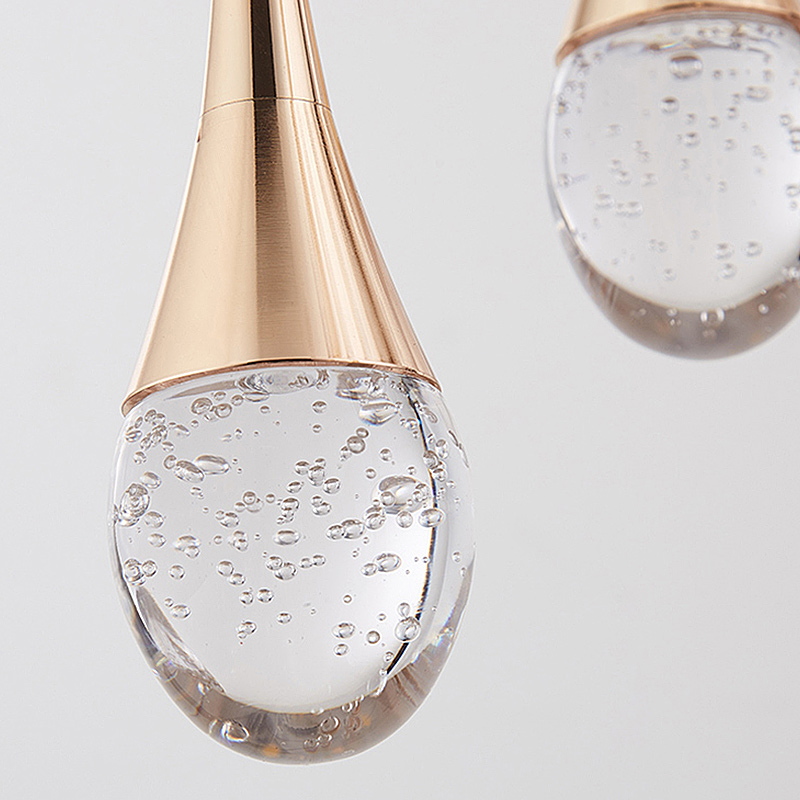 Nordic Crystal Ceiling Pendant - Hanging Moon Lamp 评论和价格