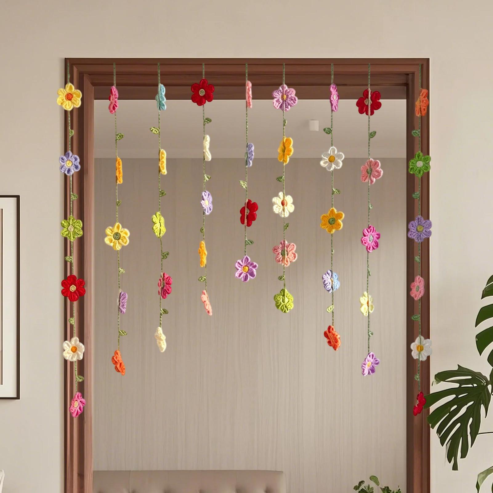 Crochet Garland Wall Party Bac - Home Decor Garland 评论和价格