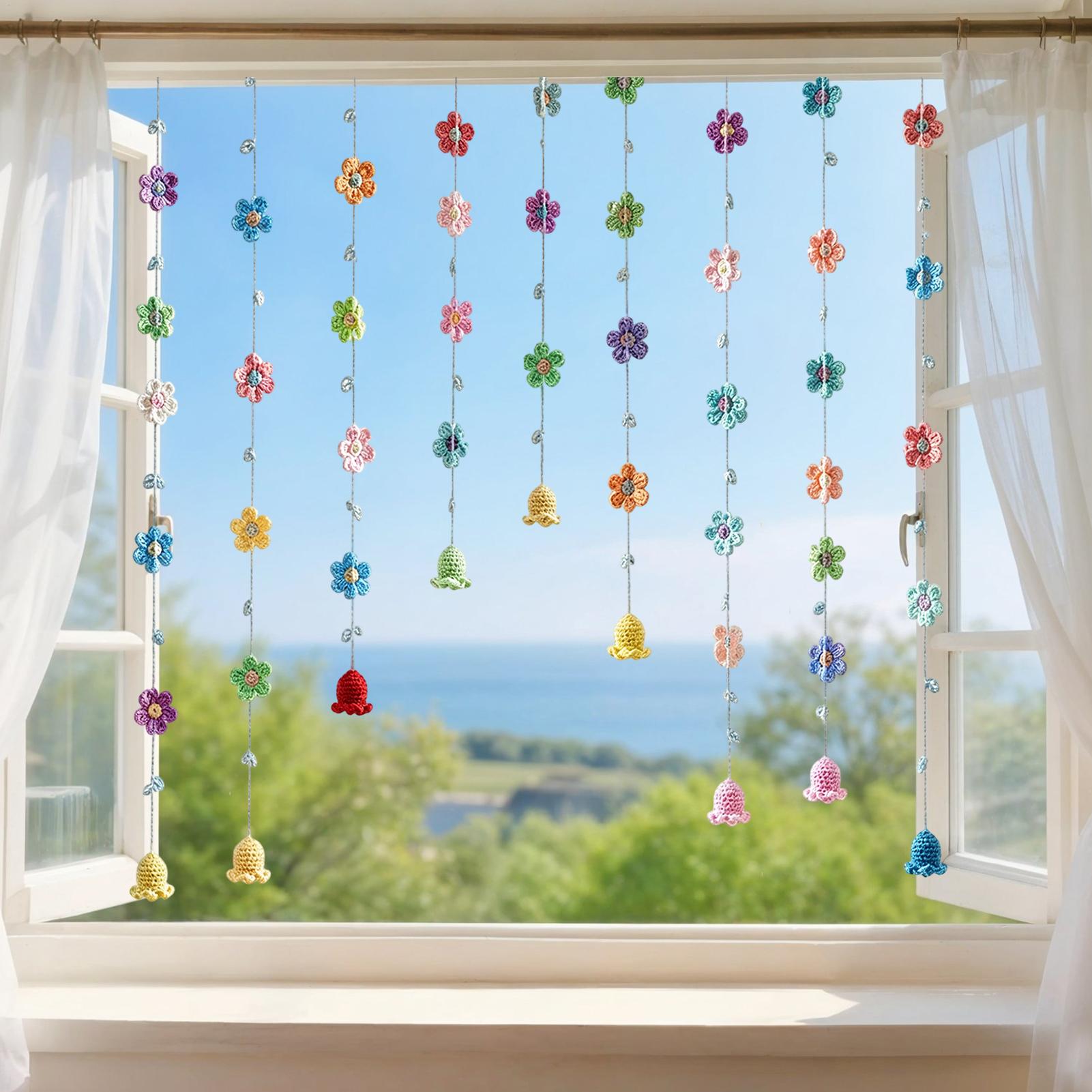 Crochet Garland Wall Party Bac - Home Decor Garland 评论和价格