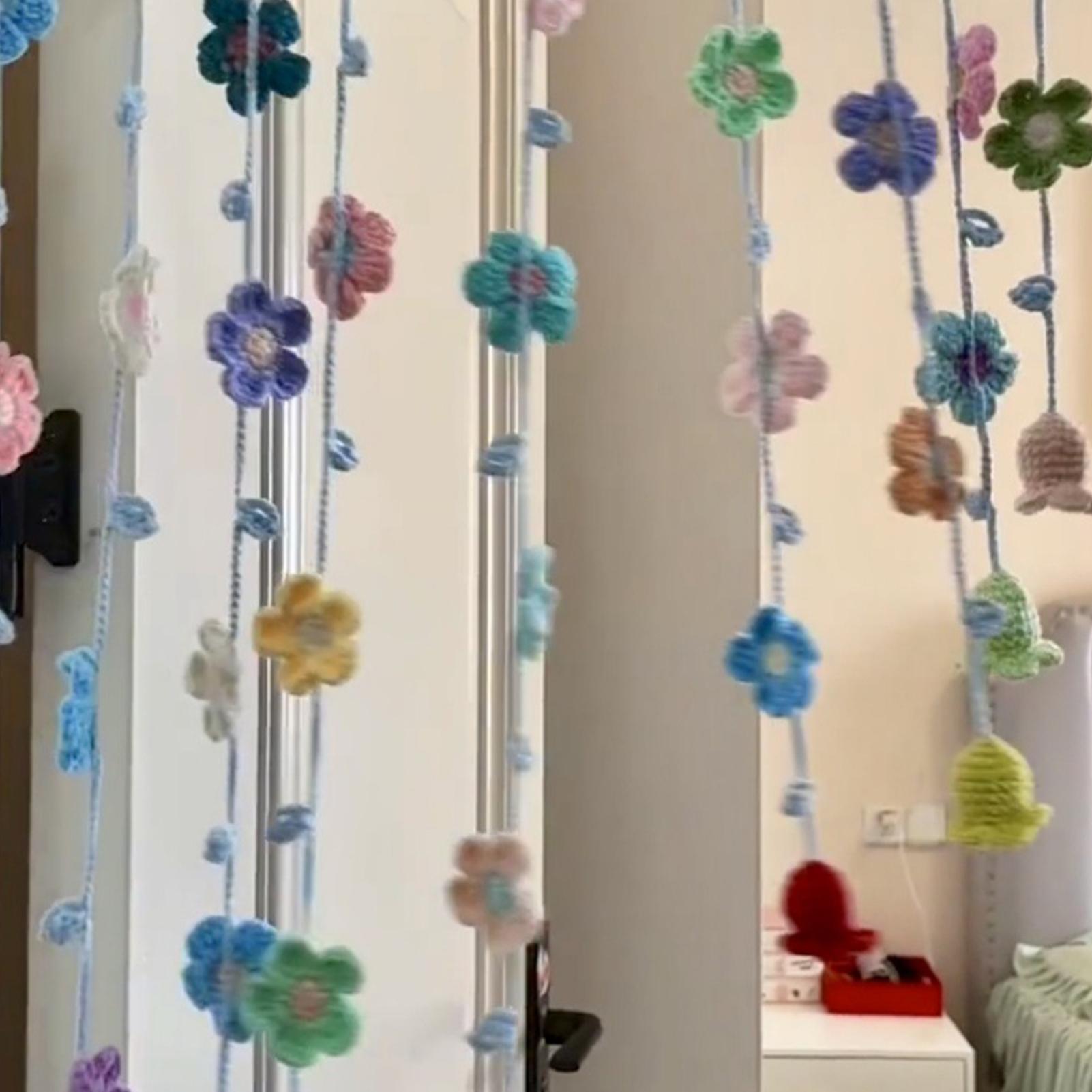 Crochet Garland Wall Party Bac - Home Decor Garland 评论和价格