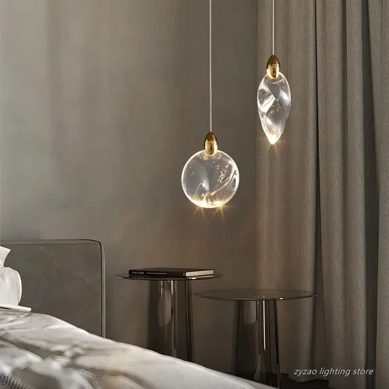 Bedroom Creative Crystal Penda - Hanging Moon Lamp 评论和价格