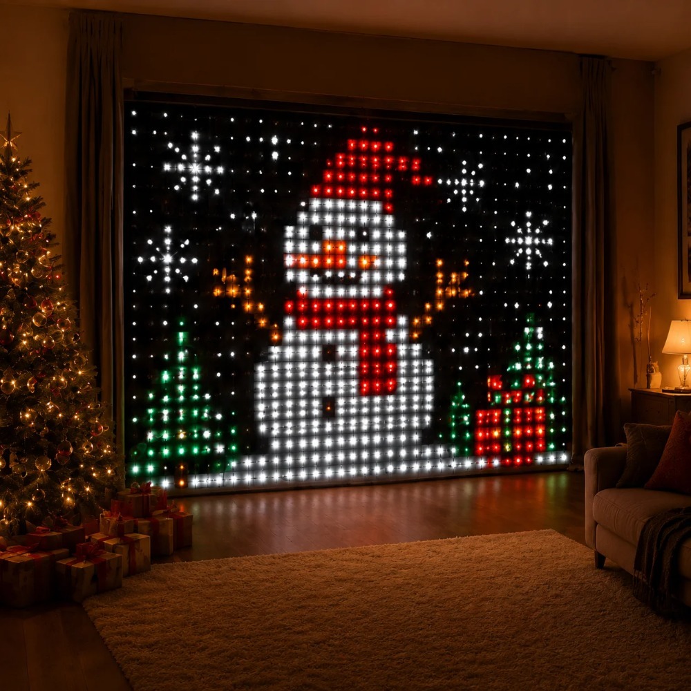 LED Pixel Curtain Lights Bluet - Home Decor App 评论和价格