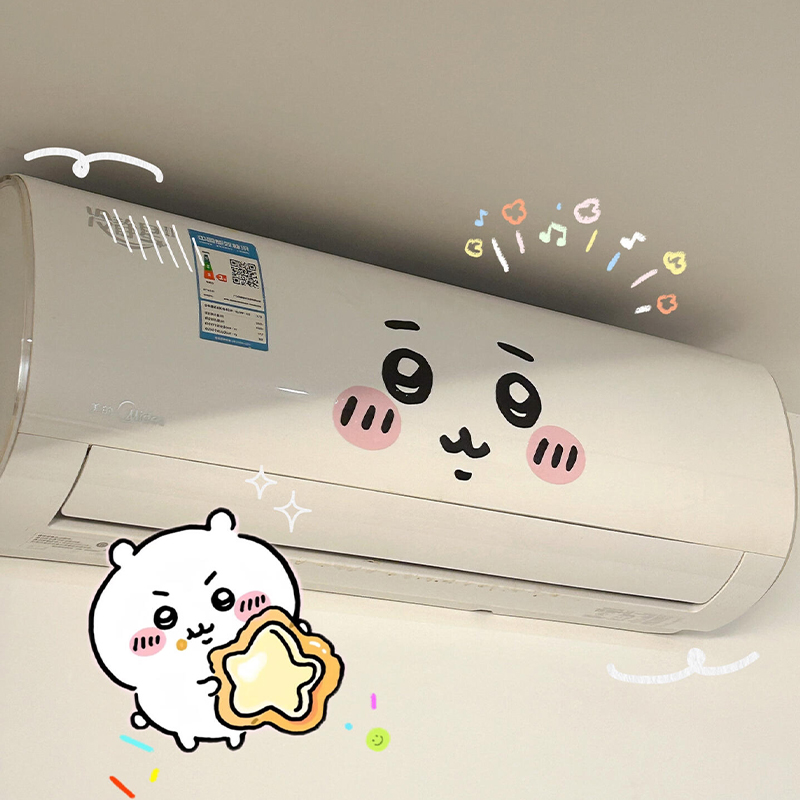 jiyi emoticon sticker air cond - Home Decor Sticker 评论和价格