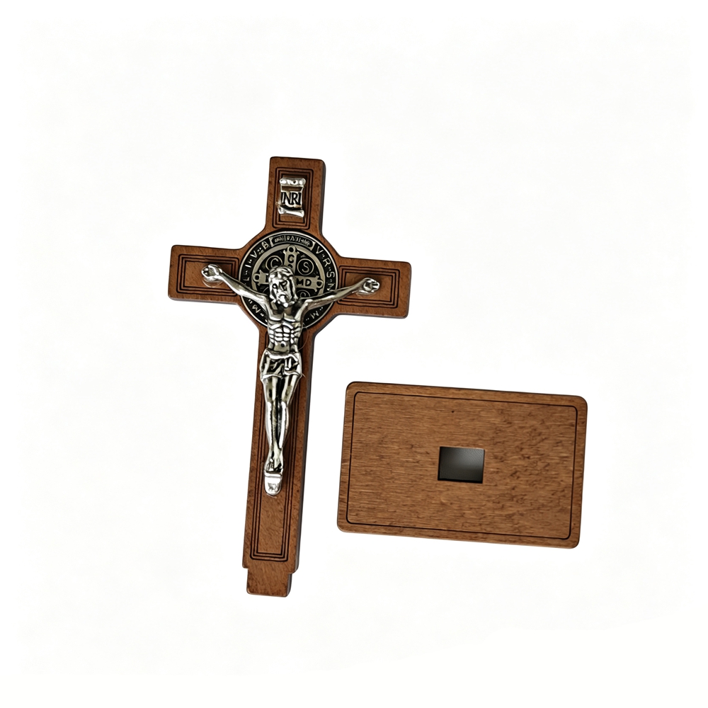 St Benedict Standing Crucifix  - Home Decor Retailers 评论和价格