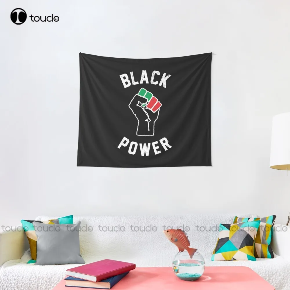Black Power Fist Tapestry Tape - Home Decor Website 评论和价格