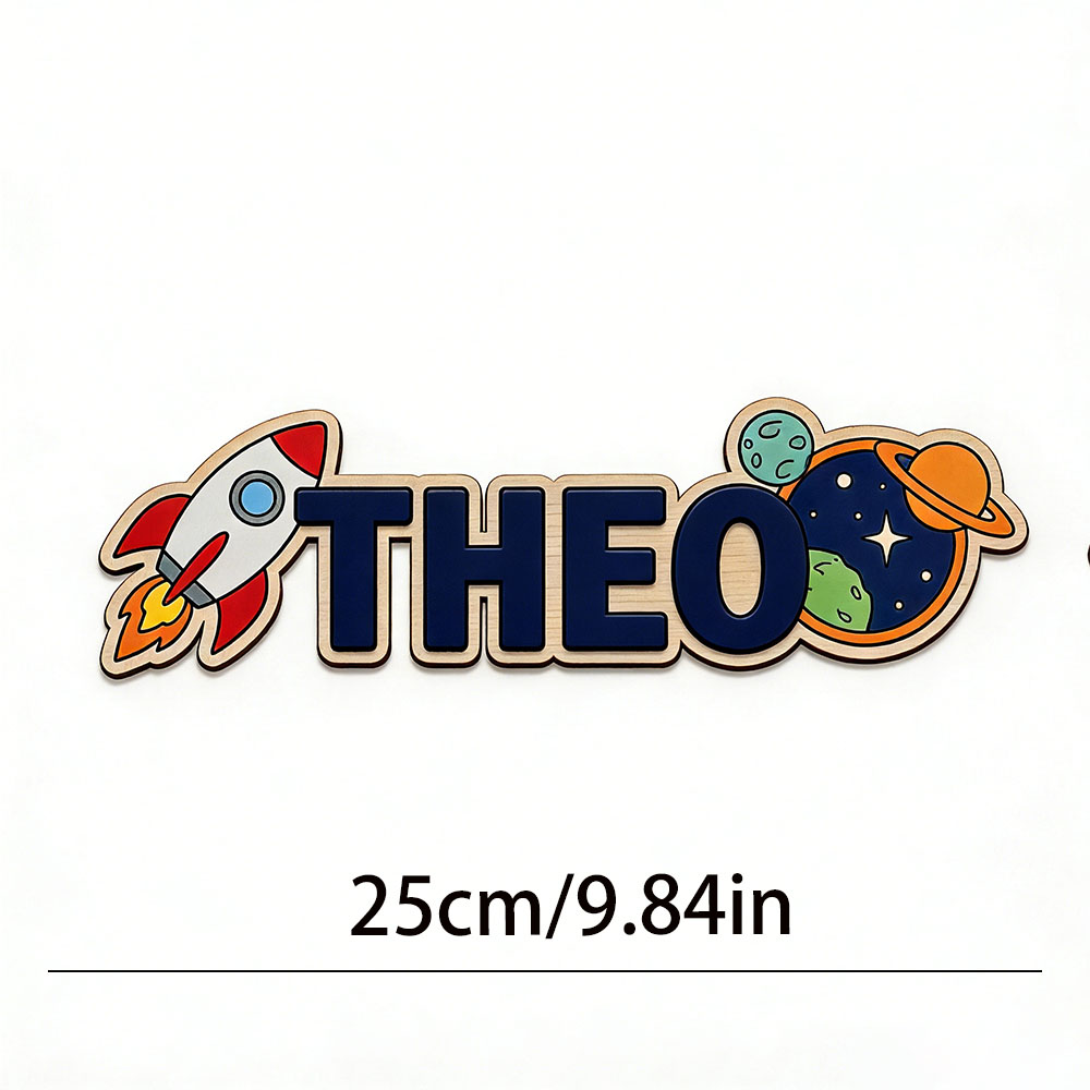 Personalized Space Rocket Name - Home Decor Center 评论和价格