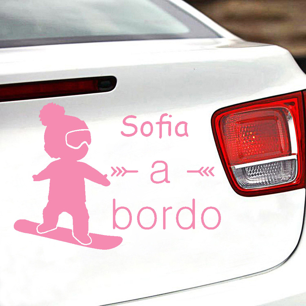 1pc Vinyl baby a bordo colorfu - Home Decor Sticker 评论和价格