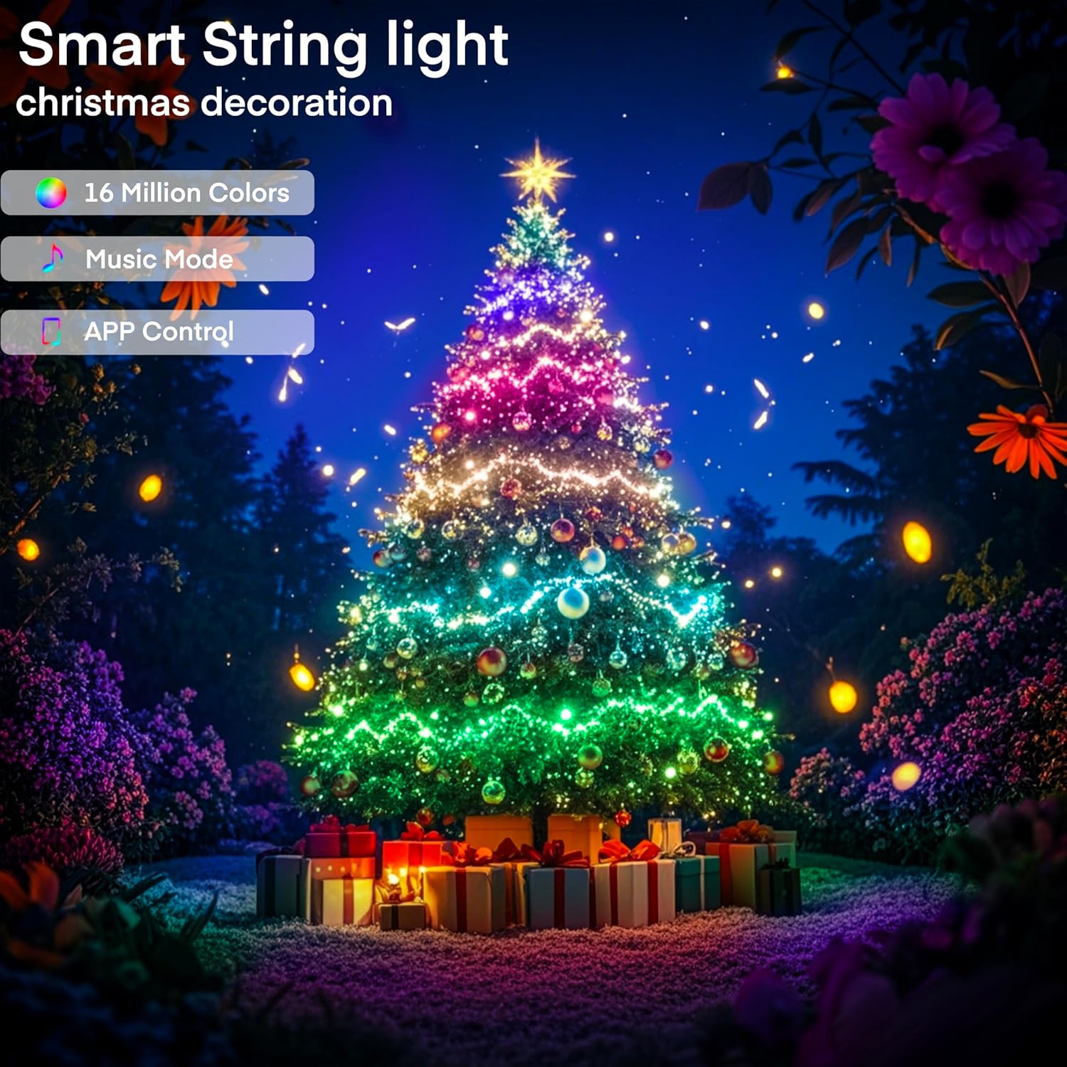 WS2812B RGBIC LED String Light - Home Decor App 评论和价格