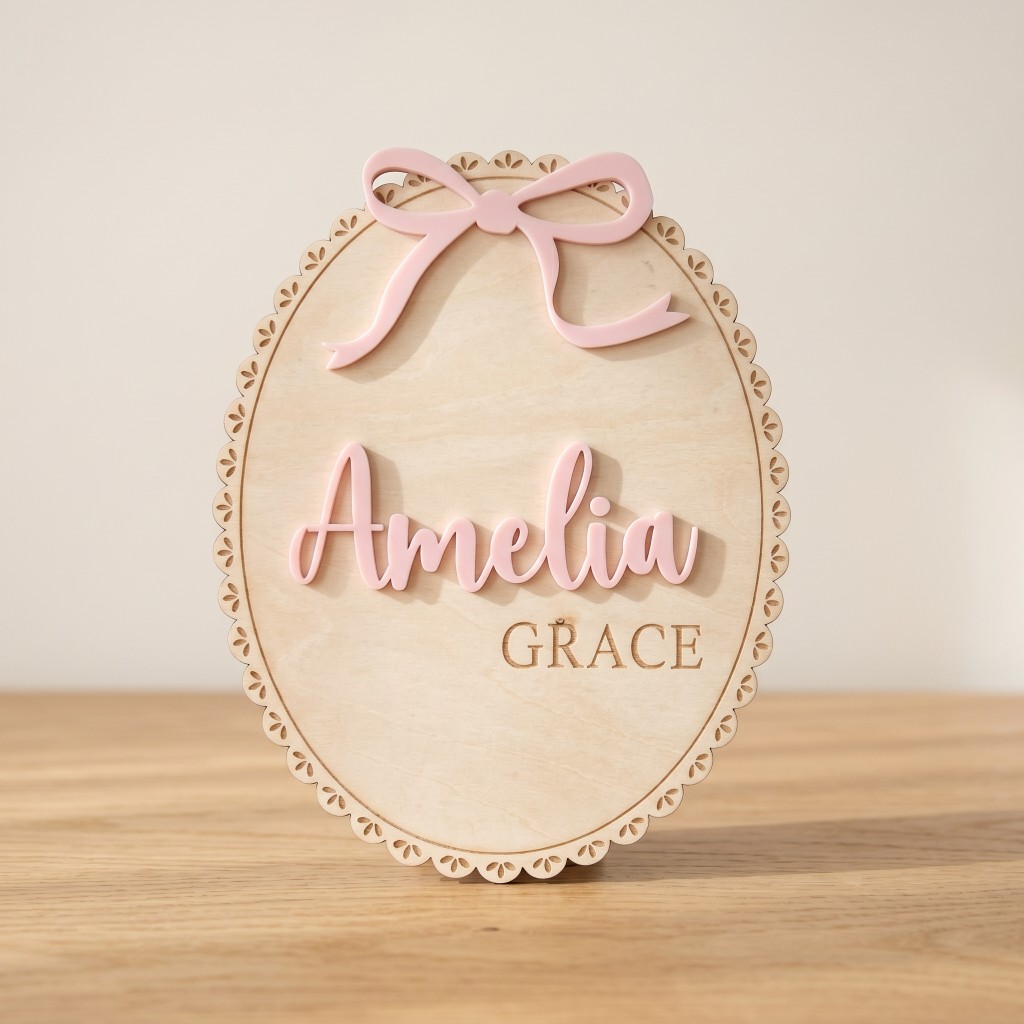 1Pc Custom Bow Lace Edge Baby  - Home Decor Center 评论和价格