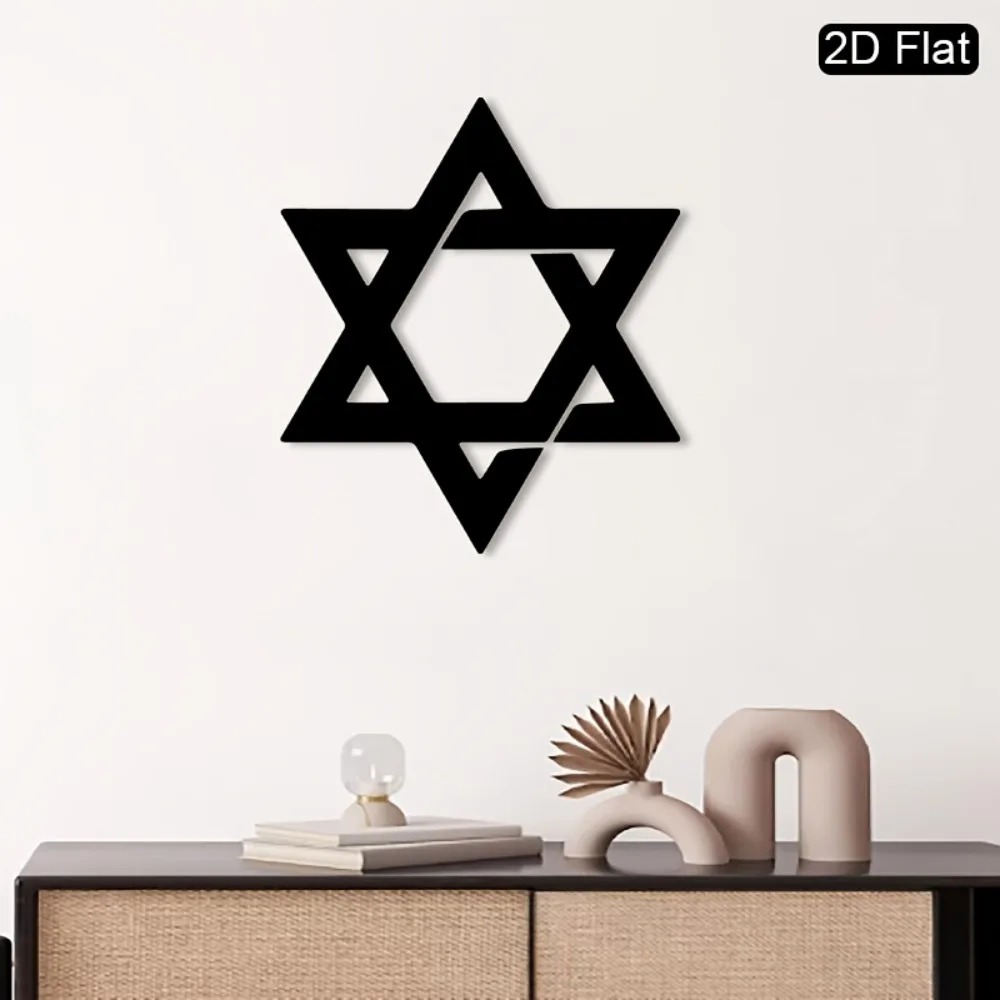 CIFBUY Iron Wall Art Star of D - Home Decor Center 评论和价格