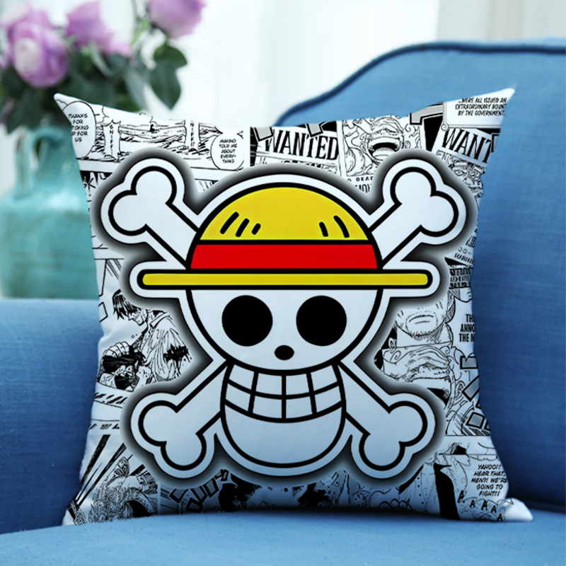 Cartoon One Piece Pillowcase P - Home Decor Sofa 评论和价格
