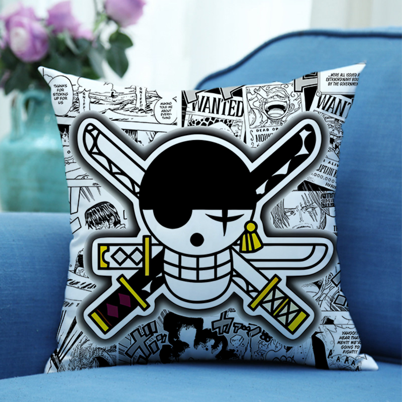 Cartoon One Piece Pillowcase P - Home Decor Sofa 评论和价格