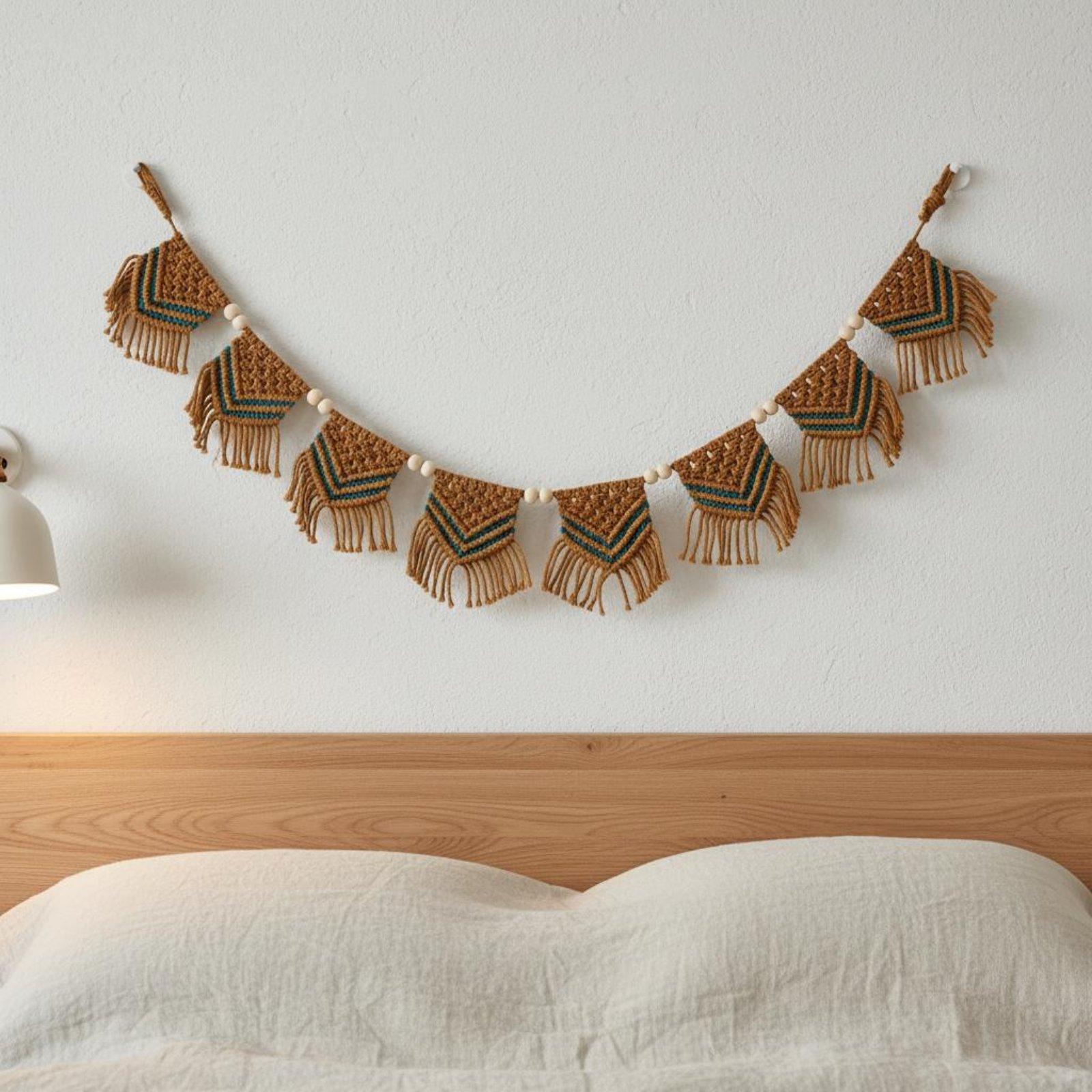 Cotton Tapestry Bohemian Fring - Home Decor Garland 评论和价格
