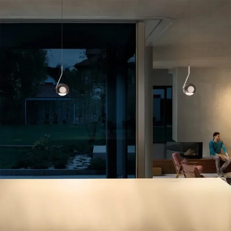 Designer Creative LED Dining T - Hanging Moon Lamp 评论和价格