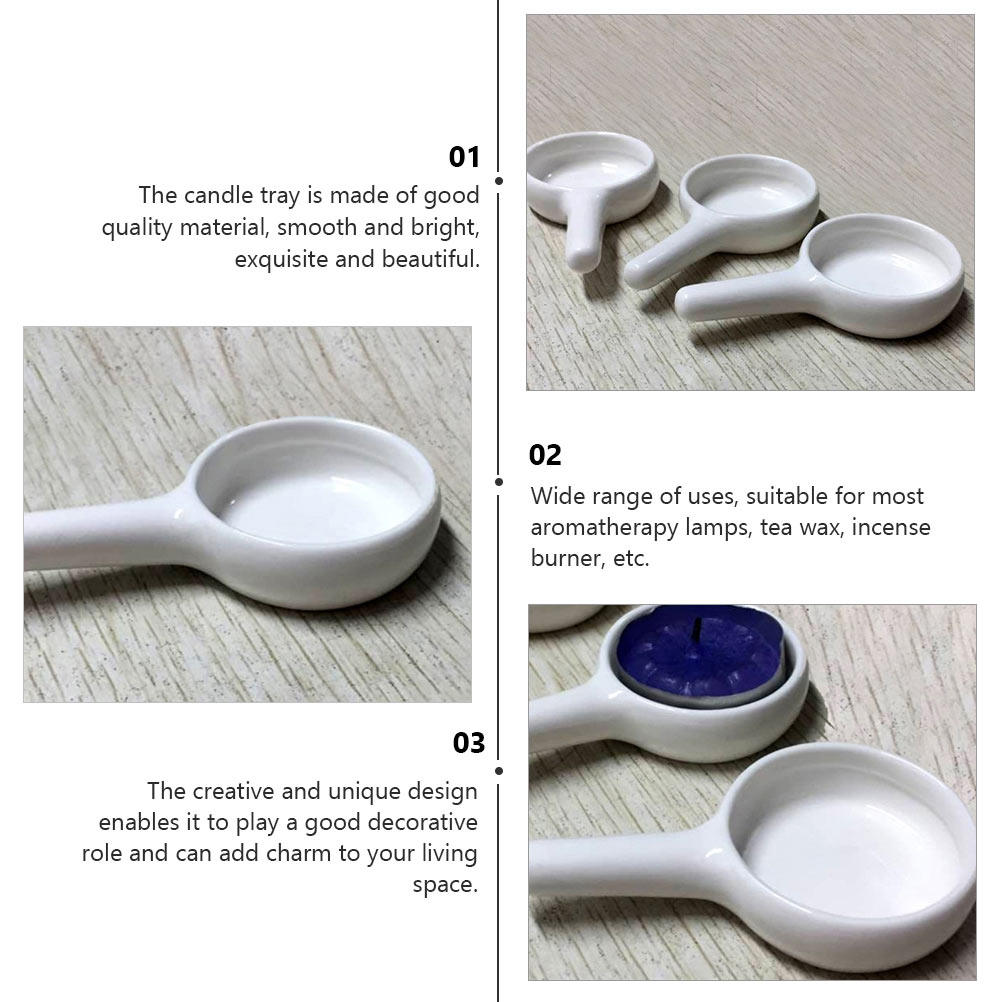 3Pcs Exquisite Ceramic Holding - Home Decor Essentials 评论和价格