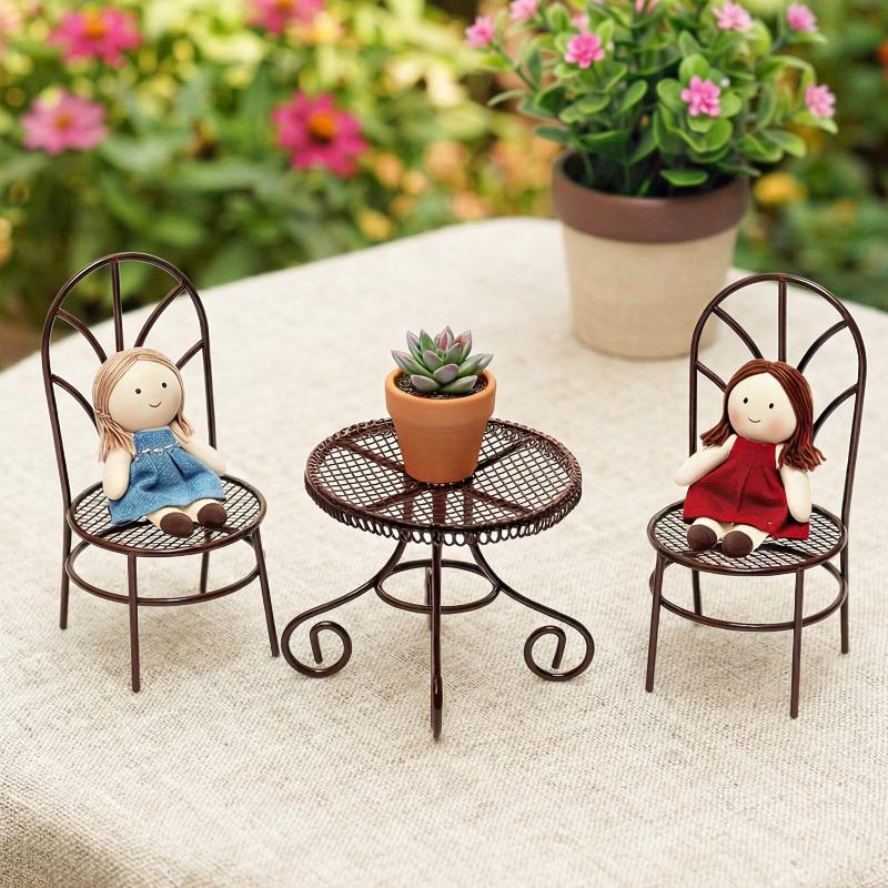 1/3Pcs Dollhouse Garden Displa - Home Decor Retailers 评论和价格