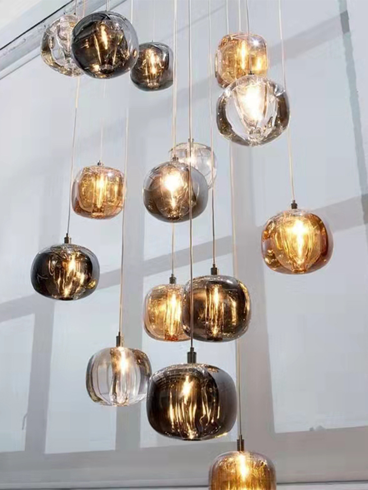 Modern Nordic Ceiling Chandeli - Hanging Moon Lamp 评论和价格