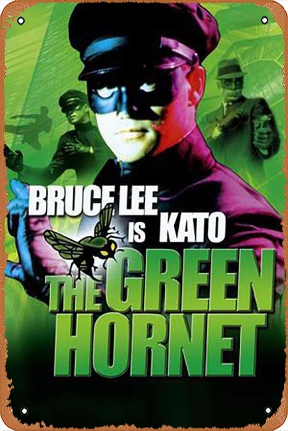 Metal Tin Sign - The Green Hor - Home Decor Green 评论和价格