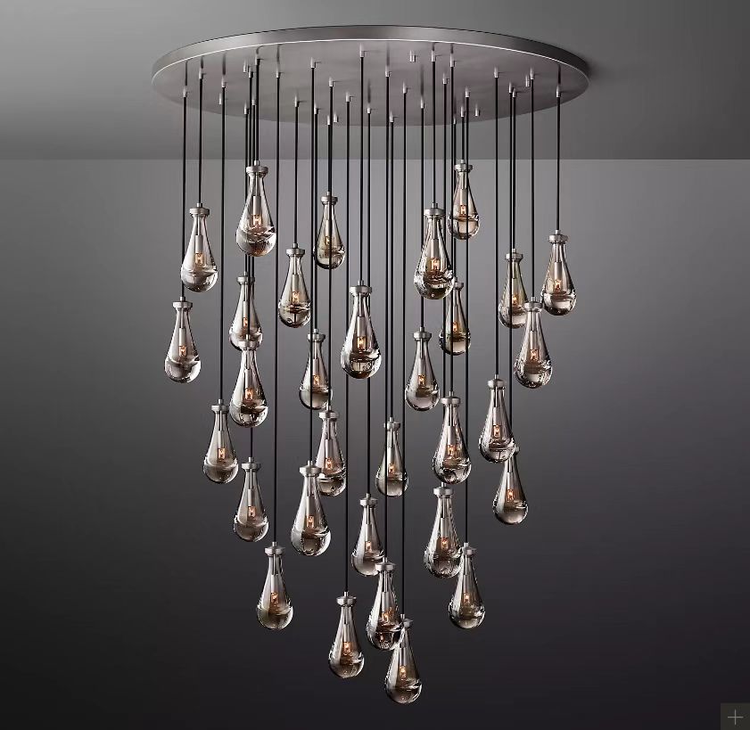 New Copper LED Pendant Light,  - Hanging Moon Lamp 评论和价格