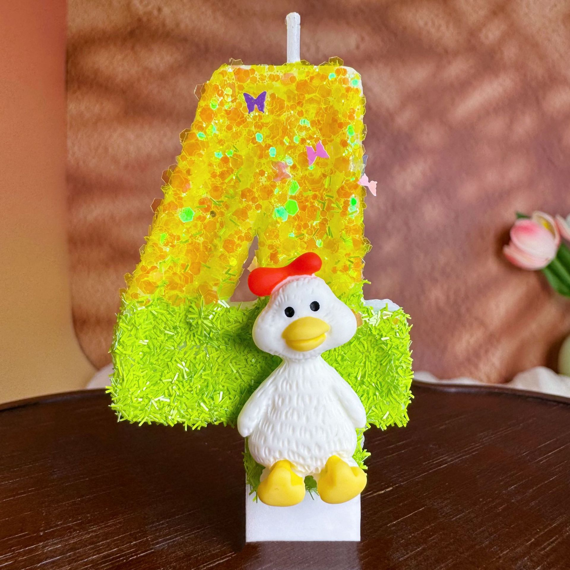 Yellow-green bow tie little wh - Home Decor Green 评论和价格
